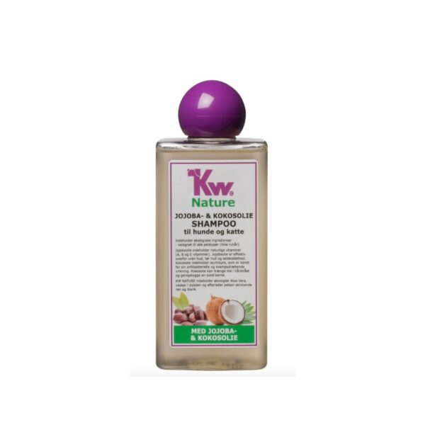 Kw jojoba- og kokosolie shampoo hundeshampoo