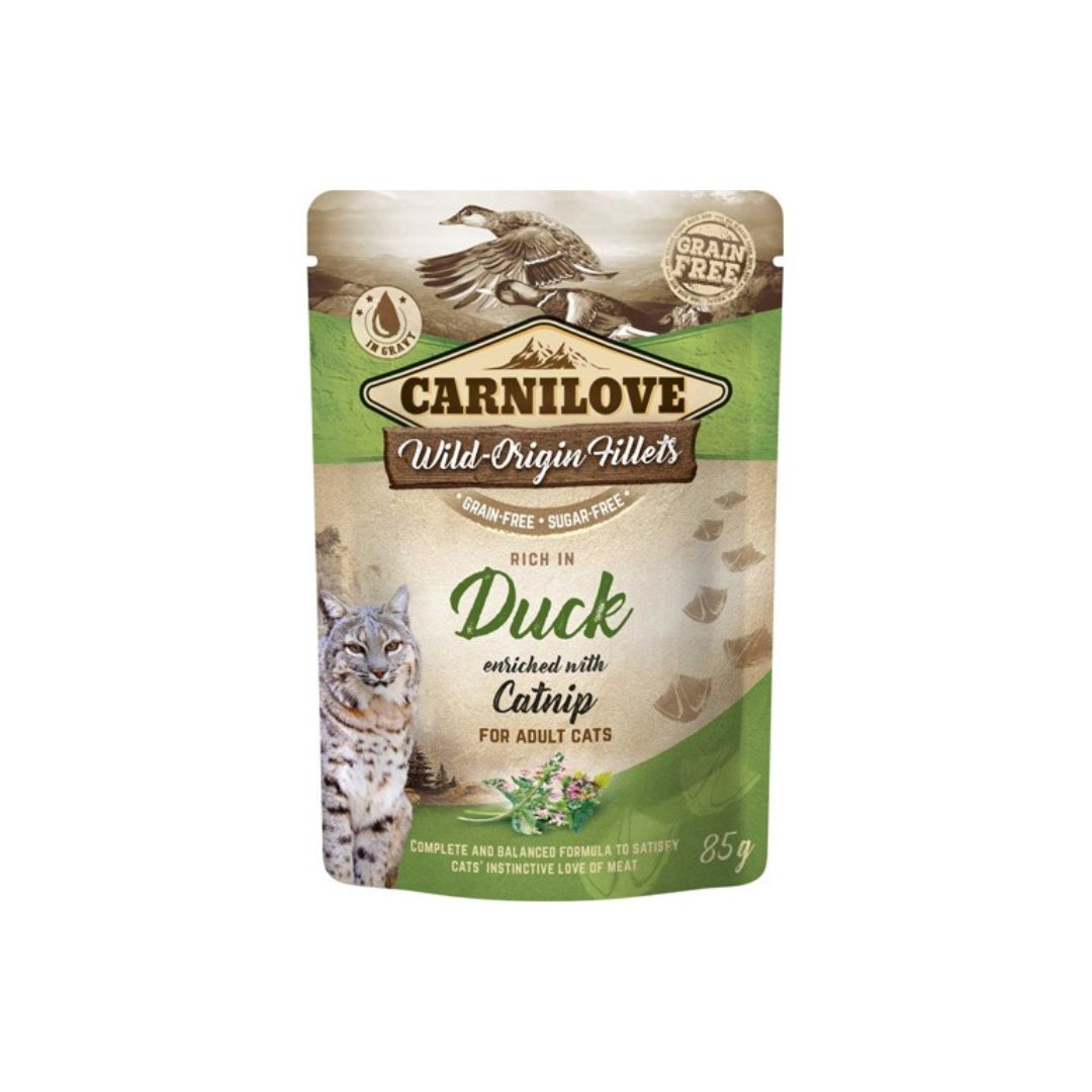 Se Carnilove Cat Pouch And vådfoder, 24 poser á 85g hos Pet Guide