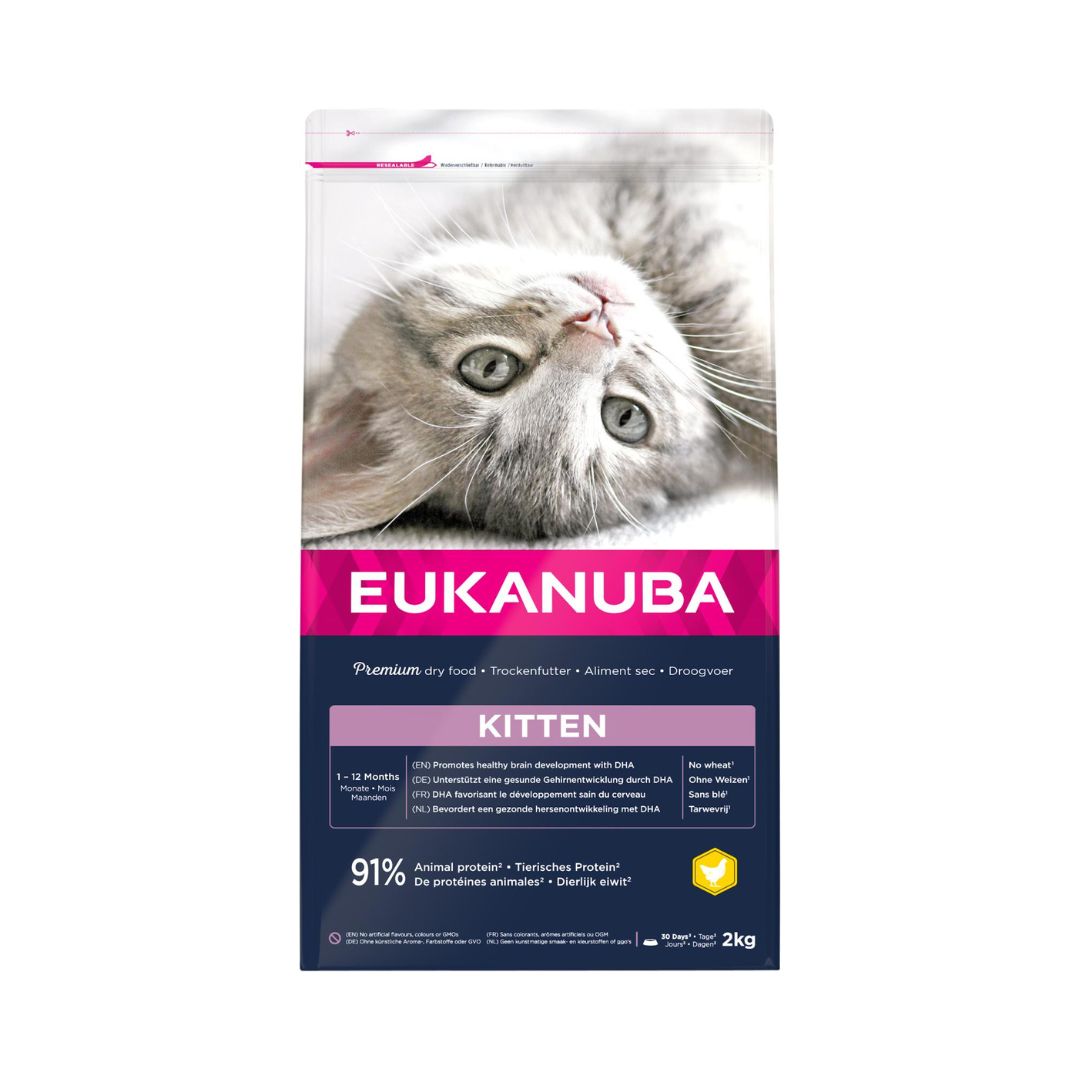 Billede af Eukanuba Kattefoder til killinger 2 kg hos Pet Guide